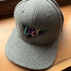 Lucy Retro Logo Hat The Classics Yupoong Cap